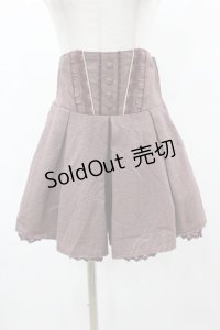 axes femme / チェックキュロット M ワイン H-25-06-04-1045-AX-PA-NS-ZH