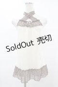 axes femme / ホルターリボンキャミソール M 生成り H-25-06-04-1048-AX-TO-NS-ZH