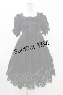 画像1: metamorphose / ラッセルレースベビードール(2001年) Free ブラック H-25-06-04-1007-ME-OP-NS-ZH