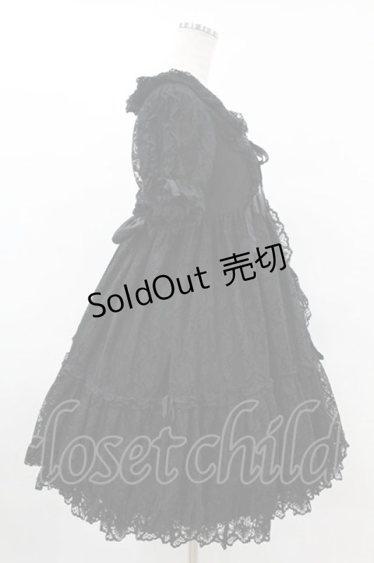 画像3: metamorphose / ラッセルレースベビードール(2001年) Free ブラック H-25-06-04-1007-ME-OP-NS-ZH (3)