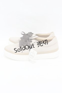 画像2: axes femme / ローカットスニーカー M アイボリー H-25-06-04-1001-AX-SH-NS-ZH