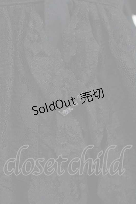 画像6: metamorphose / ラッセルレースベビードール(2001年) Free ブラック H-25-06-04-1007-ME-OP-NS-ZH (6)