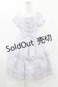 Angelic Pretty / Milky Swanミニ袖ワンピース Free ラベンダー H-25-06-04-1008-AP-OP-NS-ZH