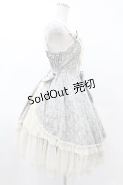 画像3: metamorphose / クラシカルバッスルリボンジャンパースカート Free グレー H-25-06-04-1010-ME-OP-NS-ZH