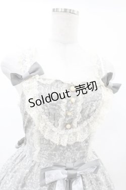 画像4: metamorphose / クラシカルバッスルリボンジャンパースカート Free グレー H-25-06-04-1010-ME-OP-NS-ZH
