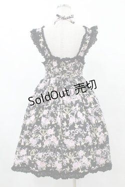 画像2: BABY,THE STARS SHINE BRIGHT / 天使グログランジャンパースカートII Free ブラック H-25-06-04-1024-BA-OP-NS-ZH