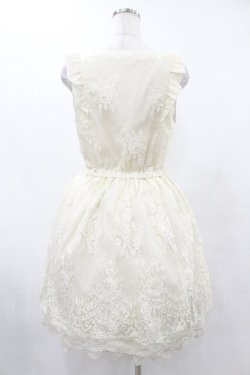 画像2: axes femme / 総レースノースリワンピース M オフ H-25-06-04-1030-AX-OP-NS-ZH