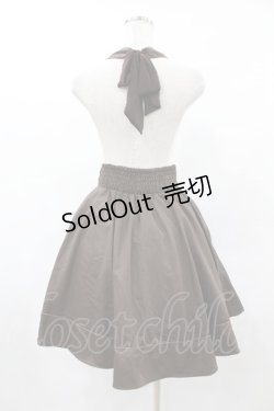 画像2: axes femme / 刺繍入り襟付きスカート M ブラウン H-25-06-04-1032-AX-SK-NS-ZH