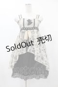 axes femme / コスメ柄2Wayチュニ M 生成り H-25-06-04-1034-AX-OP-NS-ZH