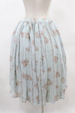 画像2: axes femme / シフォンスカート M サックス H-25-06-04-1035-AX-SK-NS-ZH