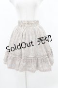 axes femme / ジュエリープリントスカート M ベージュ H-25-06-04-1038-AX-SK-NS-ZH