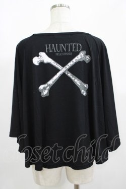 画像3: HELL CAT PUNKS / ドクロプリントカットソー F 黒 H-25-06-04-050-PU-TO-KB-ZH