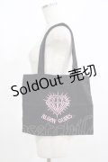ALGONQUINS / ロゴ刺繍トート  黒 H-25-06-04-051-AL-BG-KB-ZH