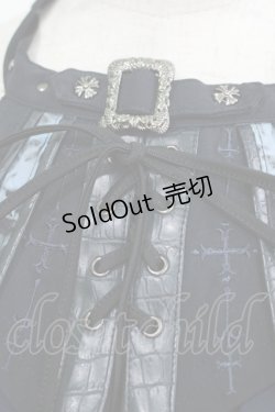 画像2: Ozz Croce / レースアップジャボ  紺 H-25-06-04-059-OO-ZA-KB-ZH