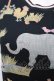 画像6: Jane Marple / Zooプリントのジャンパースカート  ブラック H-25-06-04-009-JM-OP-KB-ZH