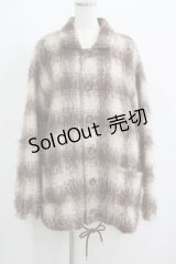 MILKBOY / MOHAIR JACKET  茶系チェック H-25-06-04-014-MB-JA-KB-ZT-C041