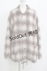 MILKBOY / MOHAIR JACKET  茶系チェック H-25-06-04-014-MB-JA-KB-ZT-C041