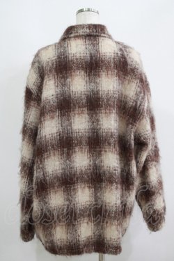 画像3: MILKBOY / MOHAIR JACKET  茶系チェック H-25-06-04-014-MB-JA-KB-ZT0606H
