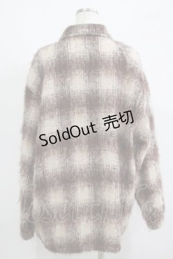 画像3: MILKBOY / MOHAIR JACKET  茶系チェック H-25-06-04-014-MB-JA-KB-ZT-C041