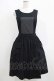 画像1: Jane Marple / Vintage Poplin Bicolorジャンパースカート  ブラック H-25-06-04-003-JM-OP-KB-ZH (1)