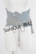 Ozz oneste / ベルト付きコルセット  ターコイズ H-25-06-04-021-OO-ZA-KB-ZH