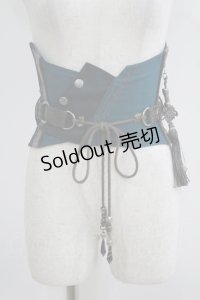 Ozz oneste / ベルト付きコルセット  ターコイズ H-25-06-04-021-OO-ZA-KB-ZH