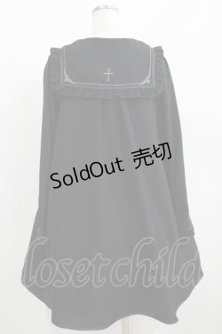 画像3: Amavel / ロザリオ刺繍スクエアAラインワンピース Free ブラック H-25-06-05-023-CA-OP-NS-ZH