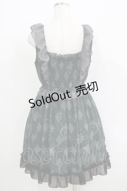 画像3: axes femme / アンティーク柄ワンピース M グリーン H-25-06-05-026-AX-OP-NS-ZH