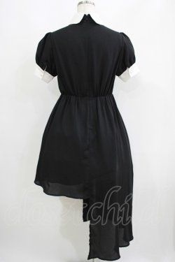 画像3: Jamie エーエヌケー / 配色アシメワンピース M ブラック H-25-06-05-031-LO-OP-NS-ZH