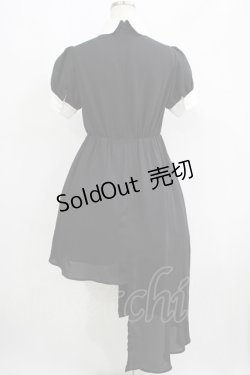 画像3: Jamie エーエヌケー / 配色アシメワンピース M ブラック H-25-06-05-031-LO-OP-NS-ZH
