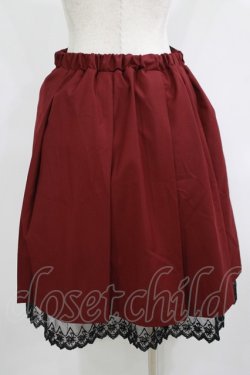 画像3: axes femme / プリーツミドルスカート M ボルドー H-25-06-05-032-AX-SK-NS-ZH