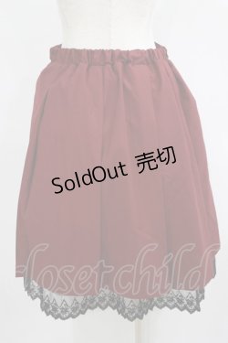画像3: axes femme / プリーツミドルスカート M ボルドー H-25-06-05-032-AX-SK-NS-ZH