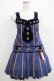 画像1: Angelic Pretty / Loyaltyレジメンサロペット Free ネイビー H-25-06-05-035-AP-OP-NS-ZH (1)