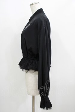 画像2: EATME / チュールコンビブルゾン Free ブラック H-25-06-05-039-LO-JA-NS-ZH