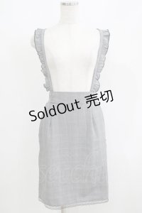 MA*RS / サスペンダースカート Free ブラックチェック H-25-06-05-041-EL-SK-NS-ZH