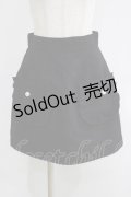 Ank Rouge / フリルポケット台形スカート M ブラック H-25-06-05-045-CA-SK-NS-ZH