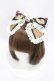 画像1: BABY,THE STARS SHINE BRIGHT / La Patisserie〜Mon peche mignon〜柄カチューシャ  ブラック H-25-06-05-1001-BA-AC-NS-ZH (1)