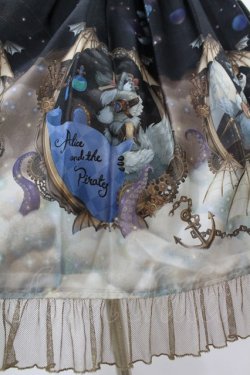 画像5: ALICE and the PIRATES / Galaxy Chris〜輝く星屑と宇宙の歯車〜柄ジャンパースカートII Free ネイビー H-25-06-05-1034-PA-OP-NS-ZH