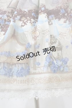 画像5: ALICE and the PIRATES / 天使の棲む森柄ジャンパースカートI型 Free サックス H-25-06-05-1035-PA-OP-NS-ZH