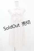 JESUS DIAMANTE / レースDOLLワンピース 38 ピンク H-25-06-05-1045-JE-OP-NS-ZH