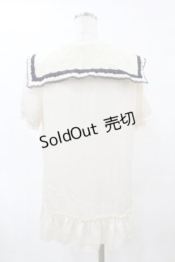 画像2: axes femme / レース襟ブラウス M 生成り H-25-06-05-1051-AX-BL-NS-ZH