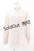 axes femme / ヨーク切替ブラウス M ピンク H-25-06-05-1055-AX-BL-NS-ZH