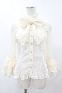 Angelic Pretty / Romantic Sweet Lacyブラウス Free アイボリー H-25-06-05-1023-AP-BL-NS-ZH