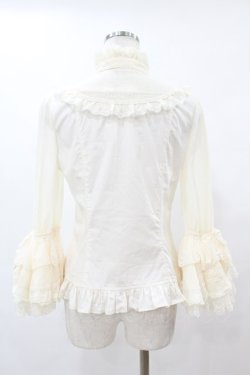 画像2: Angelic Pretty / Romantic Sweet Lacyブラウス Free アイボリー H-25-06-05-1023-AP-BL-NS-ZH
