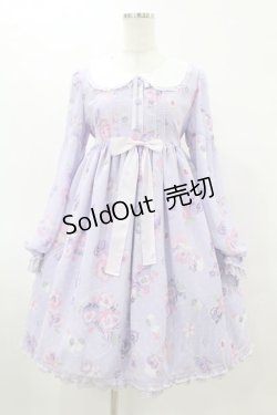 画像1: Angelic Pretty / Sweetie Violetワンピース Free ラベンダー H-25-06-05-1026-AP-OP-NS-ZH