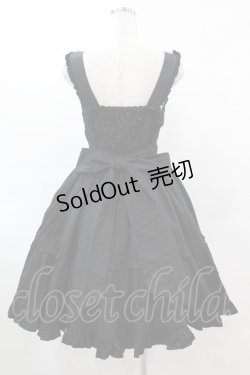 画像2: metamorphose / シャーリングジャンパースカート Free ブラック H-25-06-05-1031-ME-OP-NS-ZH
