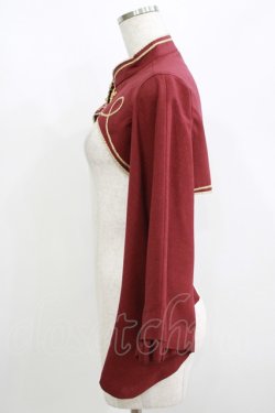 画像2: metamorphose / 無地着物袖ボレロ Free ボルドー H-25-06-05-052-ME-TO-NS-ZH
