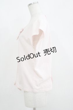 画像2: PINK HOUSE / リボンブラウス Free ピンク H-25-06-05-053-LO-BL-NS-ZH