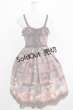画像3: ALICE and the PIRATES / Wicked Queen's poison cellar柄ジャンパースカートI Free エンジ H-25-06-05-006-PA-OP-NS-ZH