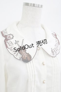 画像4: Amavel / Antique Violinブラウス Free アイボリー H-25-06-05-057-CA-BL-NS-ZH